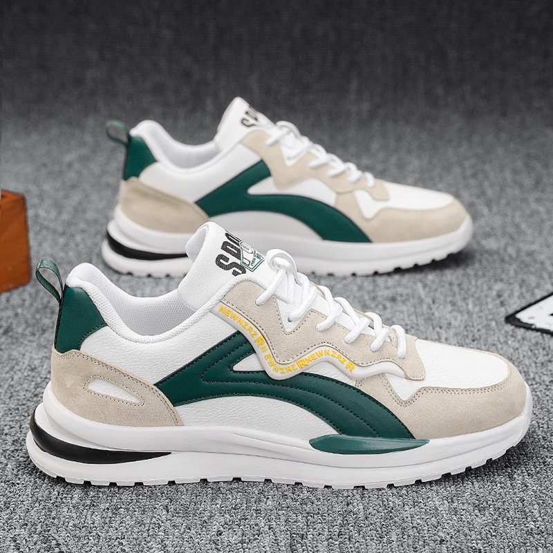 Chaussures pour hommes, respirantes d’automne 2023, nouvelle tendance printanière polyvalente athleisure Forrest Gump, course à pied, chaussures de marée pour papa
